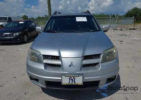 2005 Mitsubishi Outlander Limited from USA, damaged, VIN JA4LZ81F95U051561